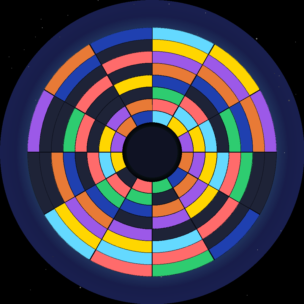 Radial Blocks icon